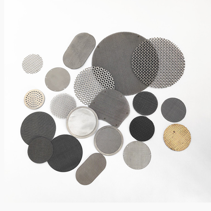 Metal Wire Mesh Filter Discs